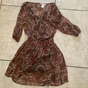 Used once beautiful autumn dress!!